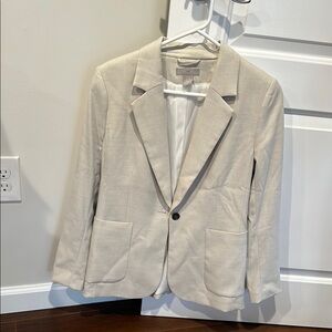 H&M Women’s Cream Blazer